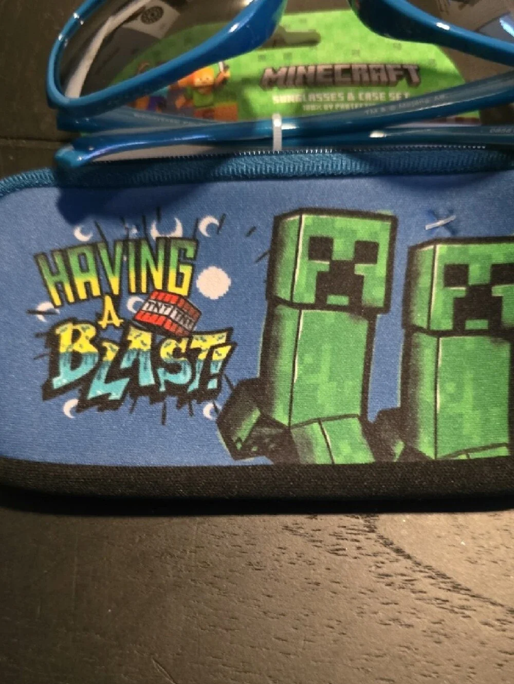 Mojang bright blue